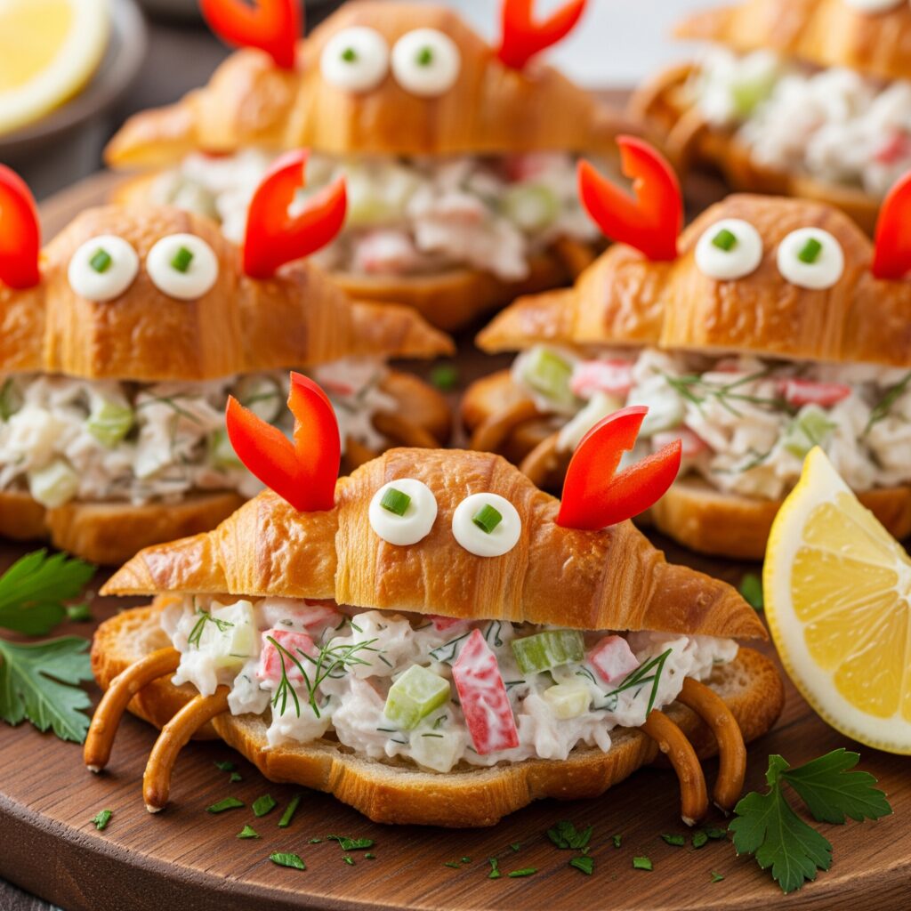 “Crab” Croissants
